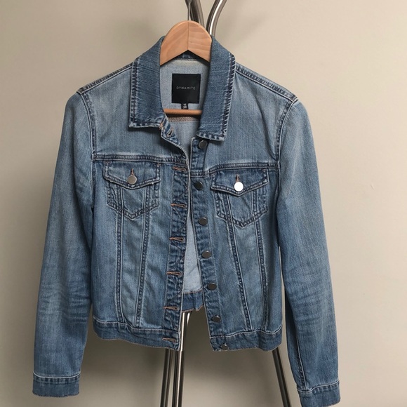 dynamite jean jacket